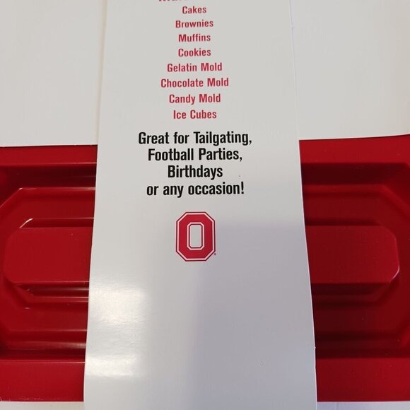 NEW Ohio State Fanpan Collegiate Silicone Muffin Pan - Picture 4 of 8